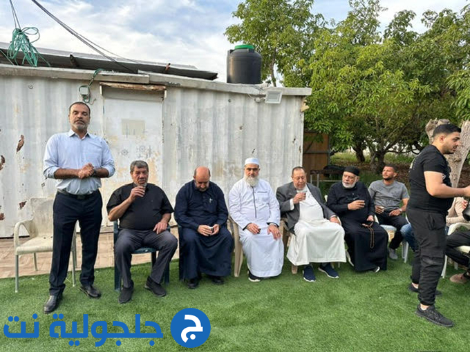 عقد راية الصلح بين أبناء عائلة جابر وأبناء داوود\حسنين